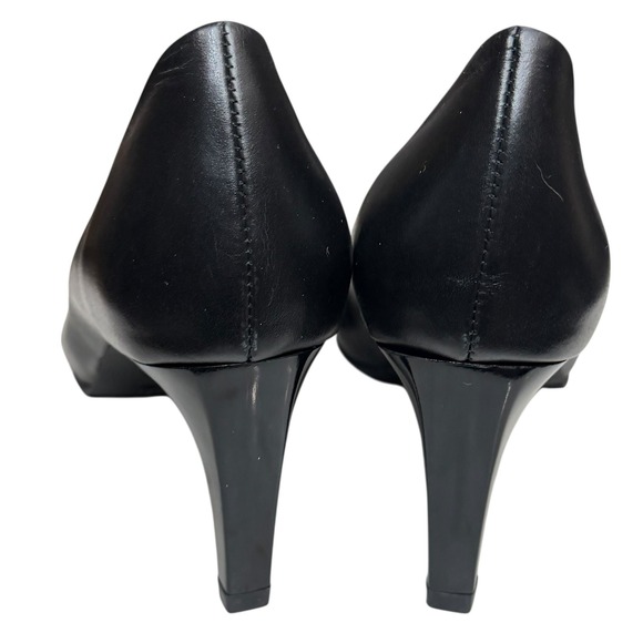 Skypro Marie Therese Flight Attendant Shoe Womens 8 Black Uniform Workwear Pumps - Picture 8 of 13
